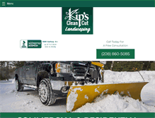 Tablet Screenshot of kipscleancut.com